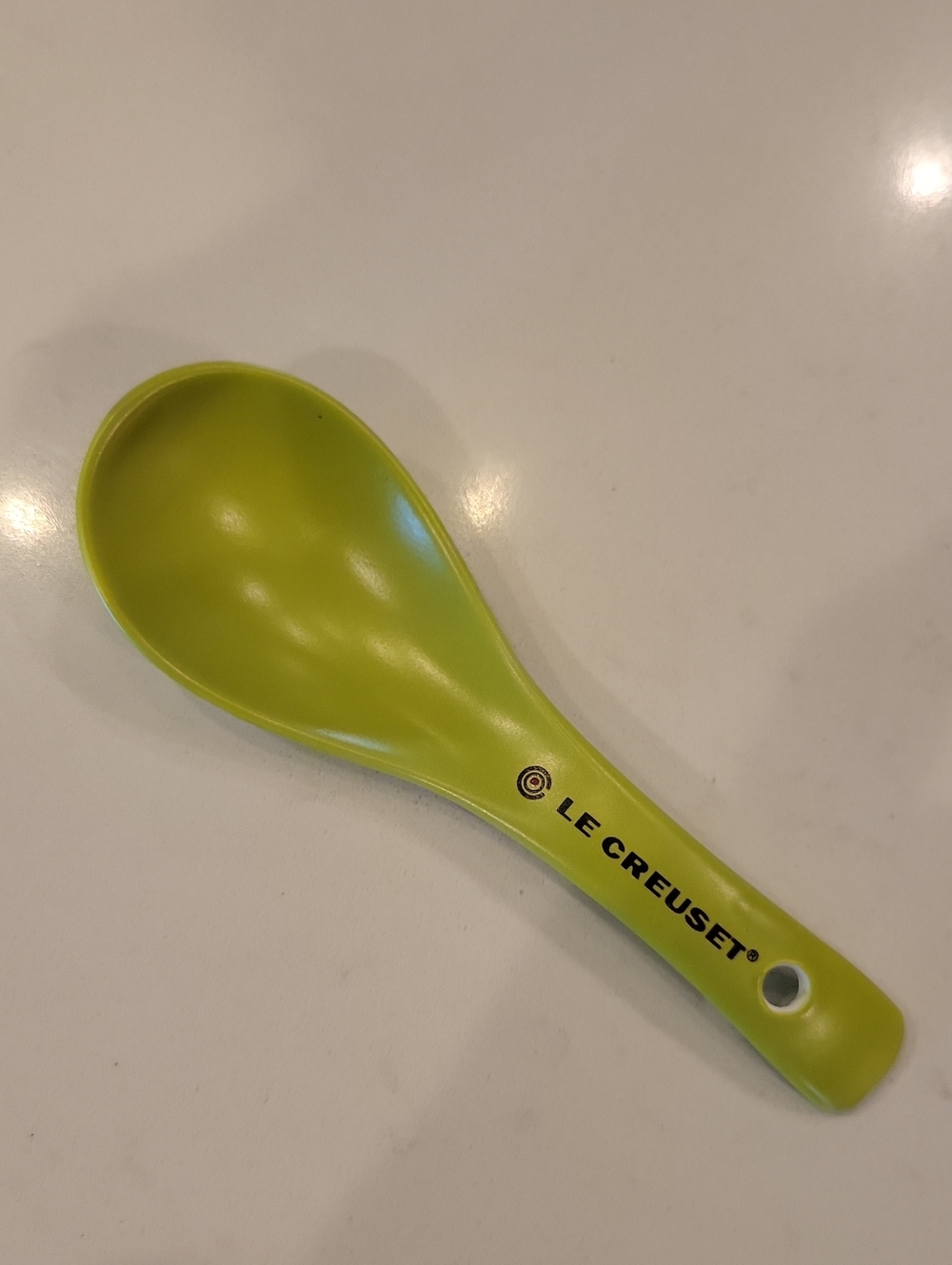 Le Creuset Green Serving Spoon - Picture 2 of 4